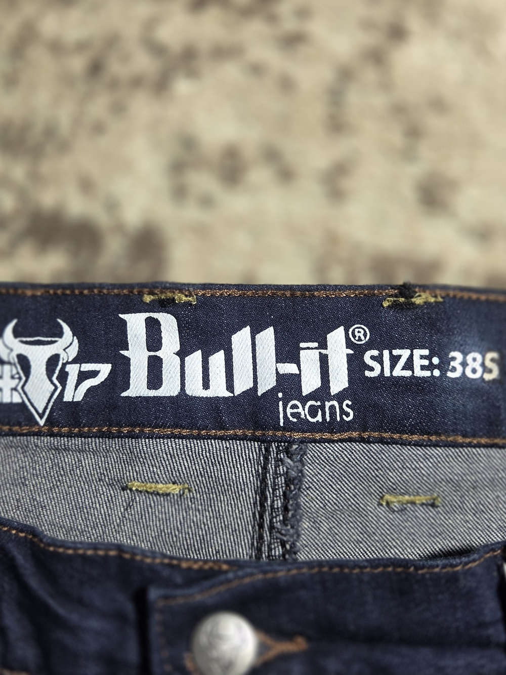 Bull-it 17 SR6 Covec Motorcycle Jeans Blue Denim Men's Size 38S Reinforced - Picture 4 of 11